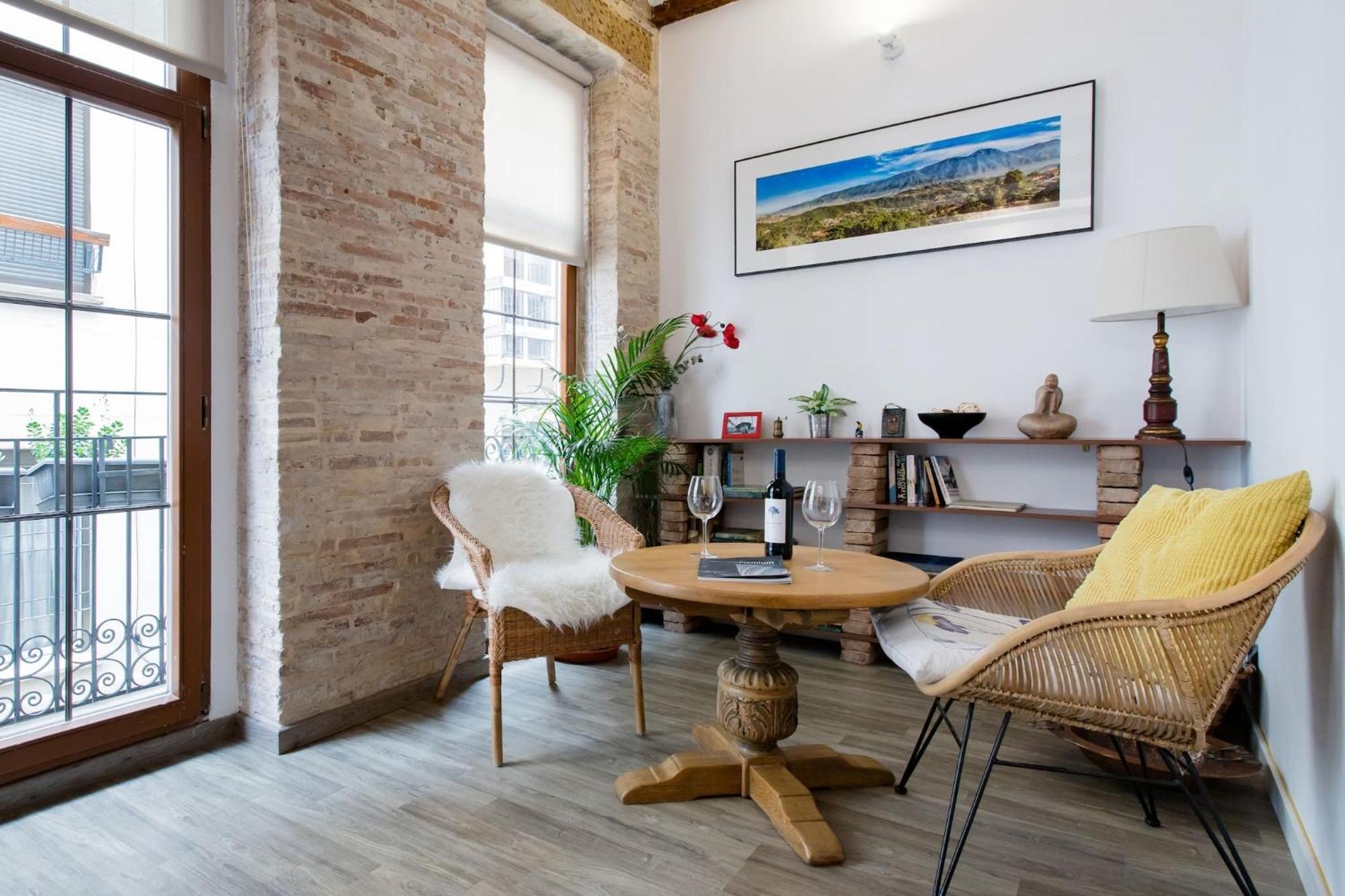 Ferienwohnung Musico Turia Gardens Valencia Exterior foto